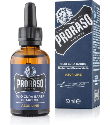 Aceite para Barba Azur Lime Proraso 30ml - 1