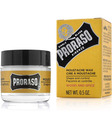 Cera Bigote Proraso Madera y Especias 15ml - 1