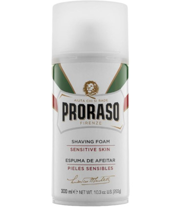 Espuma de Afeitar Té Verde y Avena Proraso 300ml - 1