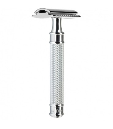 Maquinilla de Afeitar Clásica Mühle R89G Cromada Traditional Mango Largo - 1