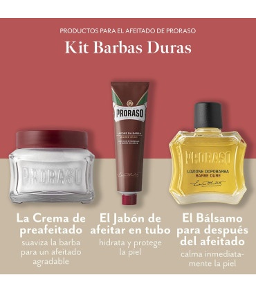 Estuche Afeitado "PRIMA DOPO" Sándalo Proraso - 2