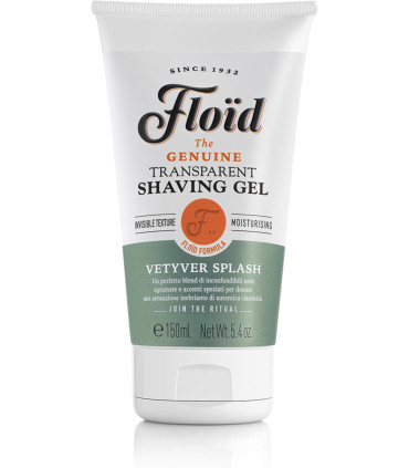 Gel de Afeitar Transparente Vetyver Splash Floïd 150ml - 1