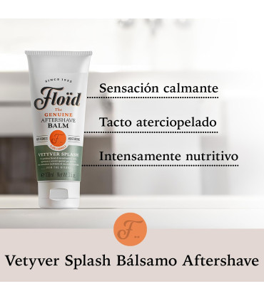 After Shave Bálsamo Vetyver Splash Floïd 100ml - 4