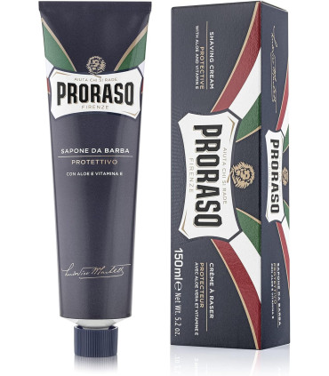 Crema de Afeitar Tubo Alóe Vera y Vitamina E Proraso 150ml - 1