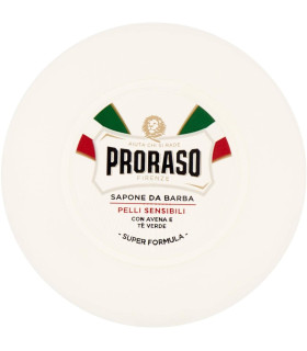 Jabón de Afeitar Té Verde y Avena Proraso 150ml - 2 Jabón de Afeitar Té Verde y Avena Proraso 150ml - 2