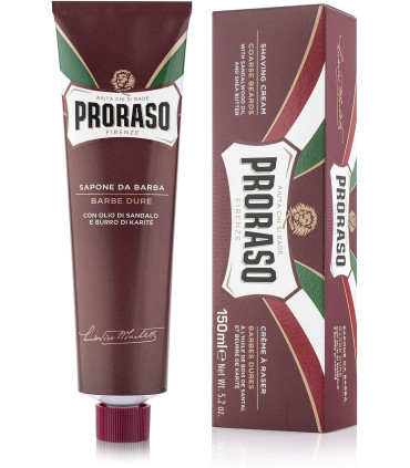 Crema de Afeitar Sándalo y Karité Proraso 150ml Tubo - 1