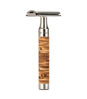 Maquinilla de Afeitar Clásica Mühle Rocca Corteza de Abedul Peine Cerrado - 1 Maquinilla de Afeitar Clásica Mühle Rocca Corteza de Abedul Peine Cerrado - 1