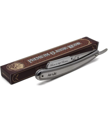 Navaja Barbero Classic Acero Inoxidable Hey Joe - 4