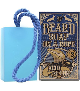 Jabón Barba con Colgador Acid Melón Hey Joe 150ml - 1 Jabón Barba con Colgador Acid Melón Hey Joe 150ml - 1