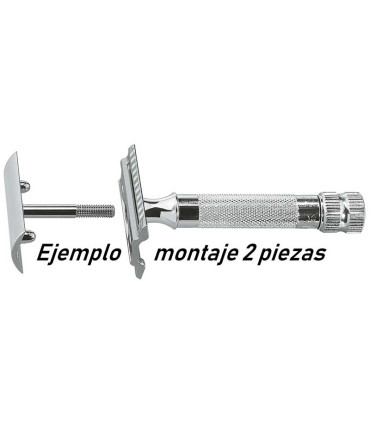 Maquinilla de Afeitar Clásica Merkur 38C Peine Cerrado - 4