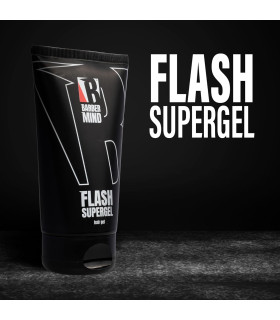 Gel Fijador Flash Supergel Barber Mind 150ml - 2 Gel Fijador Flash Supergel Barber Mind 150ml - 2