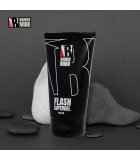 Gel Fijador Flash Supergel Barber Mind 150ml - 4 Gel Fijador Flash Supergel Barber Mind 150ml - 4