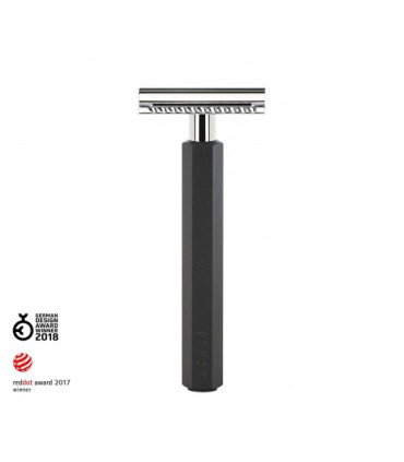 Maquinilla de Afeitar Clásica Mühle Hexagon Aluminio Graphite - 1
