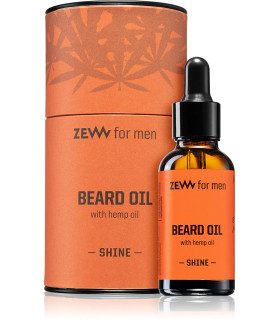 Aceite para Barba con Cáñamo Efecto Brillo Zew for Men 30 ml