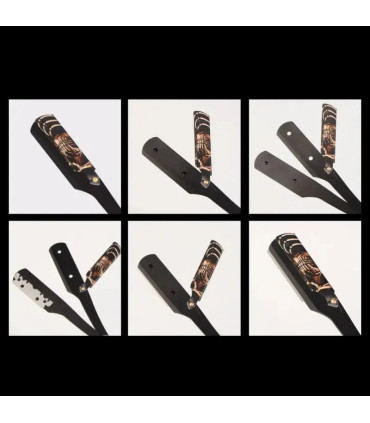 Navaja Hoja Intercambiable Mango Calavera SensaBien - 2