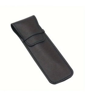 Funda de Cuero Negra Navajas de Afeitar SensaBien - 1
