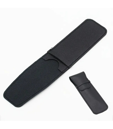 Funda de Cuero Negra Navajas y Maquinillas de Afeitar SensaBien - 2