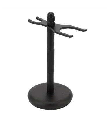 Soporte Maquinilla y Brocha de Afeitar Inox Negro SensaBien - 1