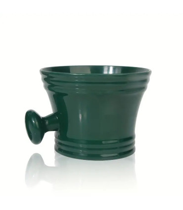 Taza Afeitado con Asa Verde Plástico SensaBien - 3