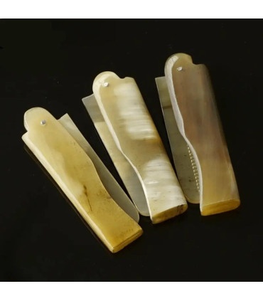 Peine Barba Cuerno Natural Plegable SensaBien - 3