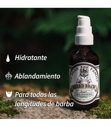 Aceite Barba Mr Bear Family Wilderness 30ml - 3