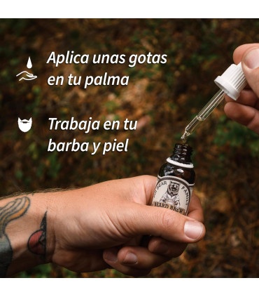 Aceite Barba Mr Bear Family Wilderness 30ml - 4