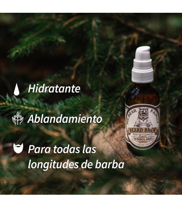 Aceite Barba Mr Bear Family Woodland 30ml - 3