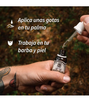 Aceite Barba Mr Bear Family Woodland 30ml - 4