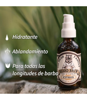 Aceite Barba Mr Bear Family Citrus 30ml - 3