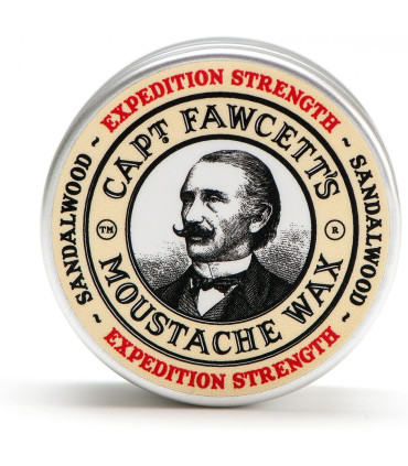 Cera para Bigote Sándalo Extra Fuerte Captain Fawcett 15ml - 2