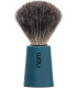 Brocha Afeitar Nom Tejón Puro Serie Carl Mango Azul Petrol - 1