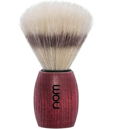 Brocha de Afeitar Cerda Pura Madera Fresno Rojo Nom Serie Ole - 1