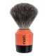 Brocha de Afeitar Tejón Puro Coral/Negro Nom Serie Marten - 1