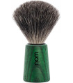 Brocha de Afeitar Tejón Puro Nom Mango de Fresno Verde Theo
