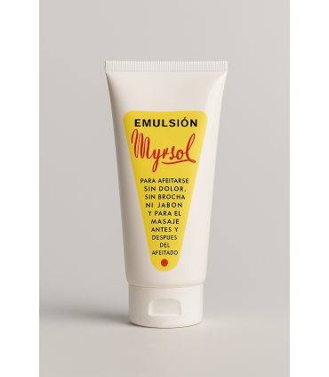 Emulsión Pre/After Shave Myrsol Tubo 100ml Sin Alcohol - 1