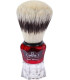Brocha de Afeitar Cerda Pura Metacrilato Rojo Omega - 1