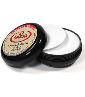 Crema de Afeitar Eucalipto Omega Tarro 150g - 1