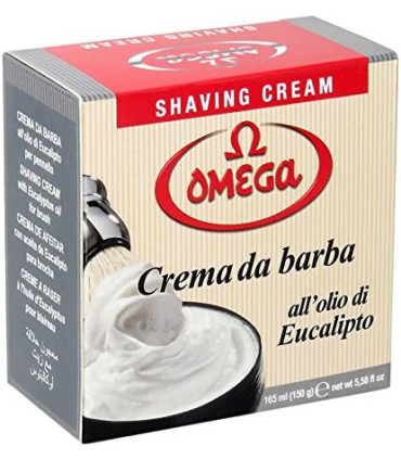 Crema de Afeitar Eucalipto Omega Tarro 150g - 2