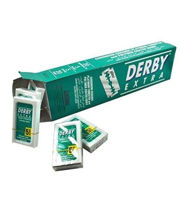 Pack 100 Cuchillas Derby Extra Doble Filo - 4