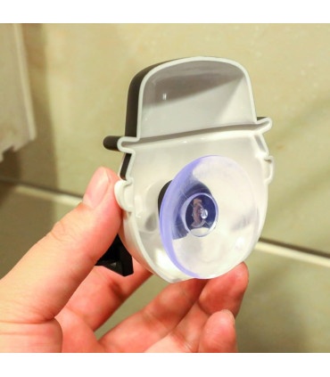 Soporte de Pared con Ventosa para Maquinilla de Afeitar - 3