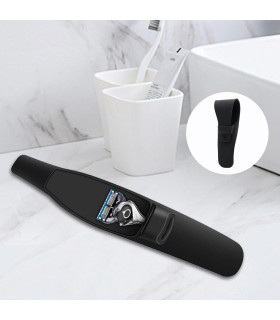 Estuche para Maquinillas, Shavettes y Navajas de Silicona Negra SensaBien - 4