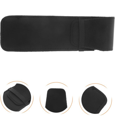 Funda de Cuero Negra Navajas y Maquinillas de Afeitar SensaBien - 4