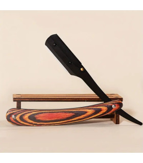 Navaja de Afeitar Vintage Madera Rojiza SensaBien - 3