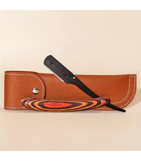 Navaja de Afeitar Vintage Madera Rojiza SensaBien - 2