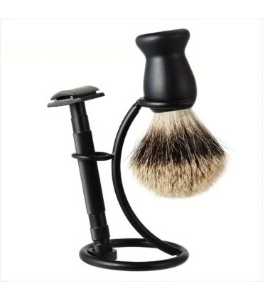 Soporte Multifuncional Maquinillas, Brochas y Navajas de Afeitar Negro SensaBien - 2