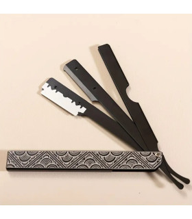 Navaja Barbero Vintage Olas SensaBien - 1