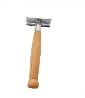 Maquinilla de Afeitar Mango Madera de Haya SensaBien - 3