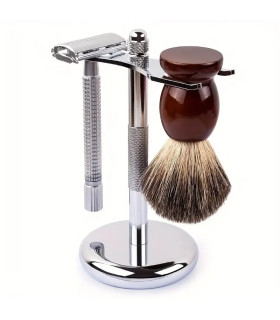 Soporte Maquinillas y Brochas de Afeitar Inox. Cromado SensaBien - 2