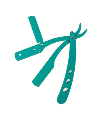 Navaja de Afeitar Plegable Verde SensaBien - 1