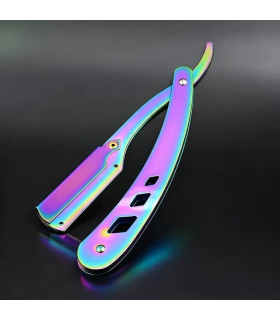 Navaja Afeitar Plegable Arcoiris SensaBien - 1